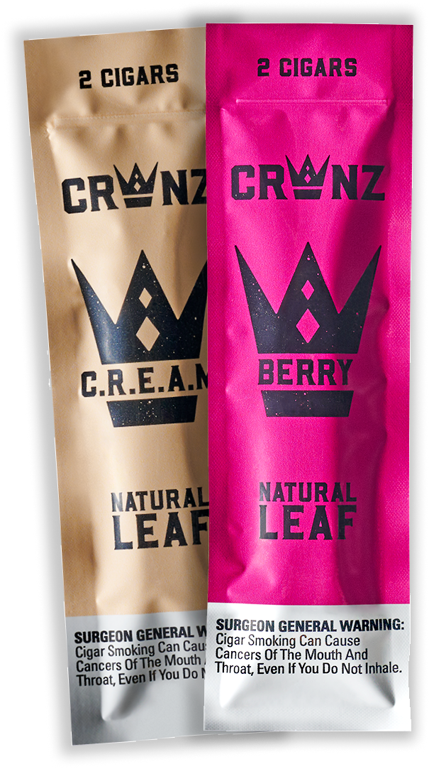 CRWNZ Berry and CRWNZ C.R.E.A.M Blends