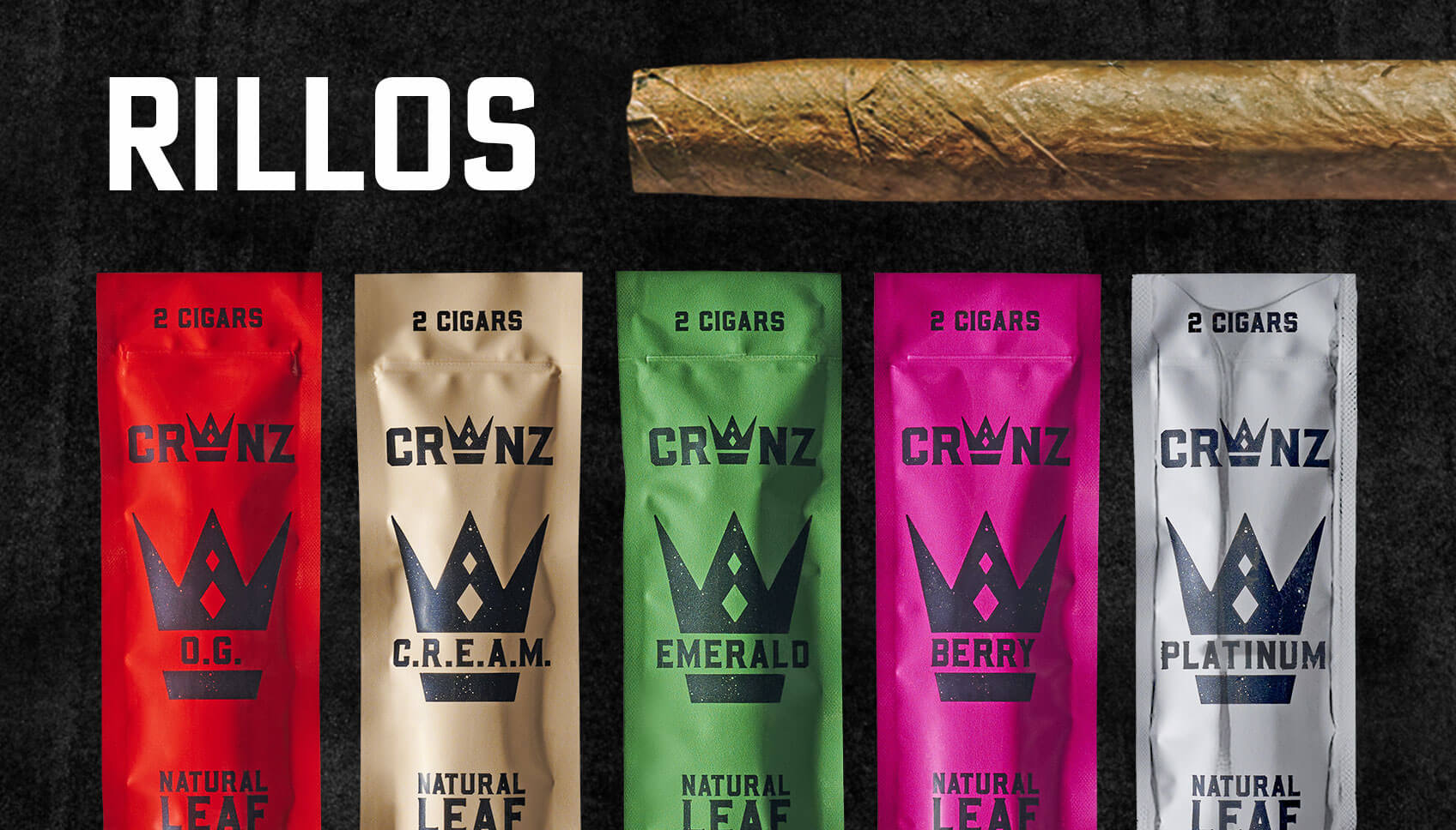 Natural Leaf Rillos